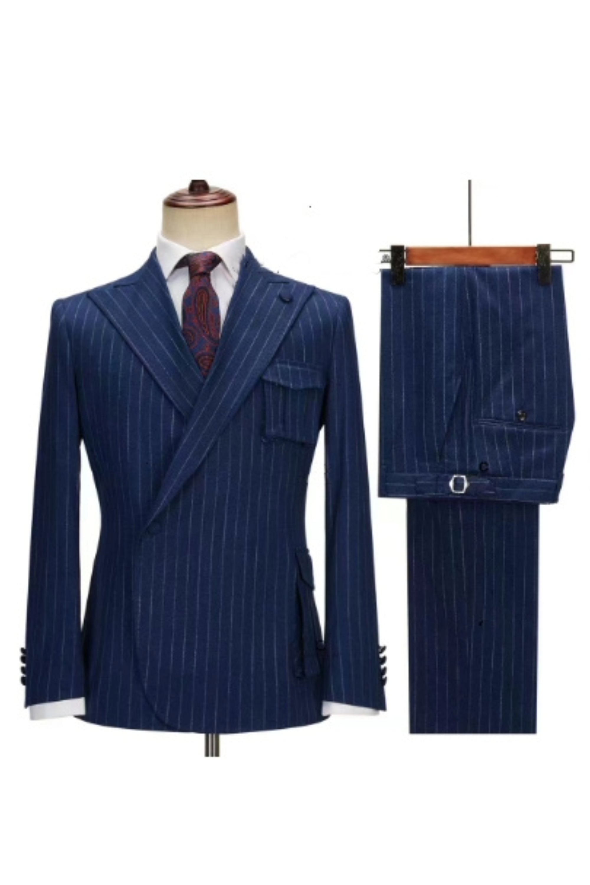 Italian Slim Fit Wool Suit