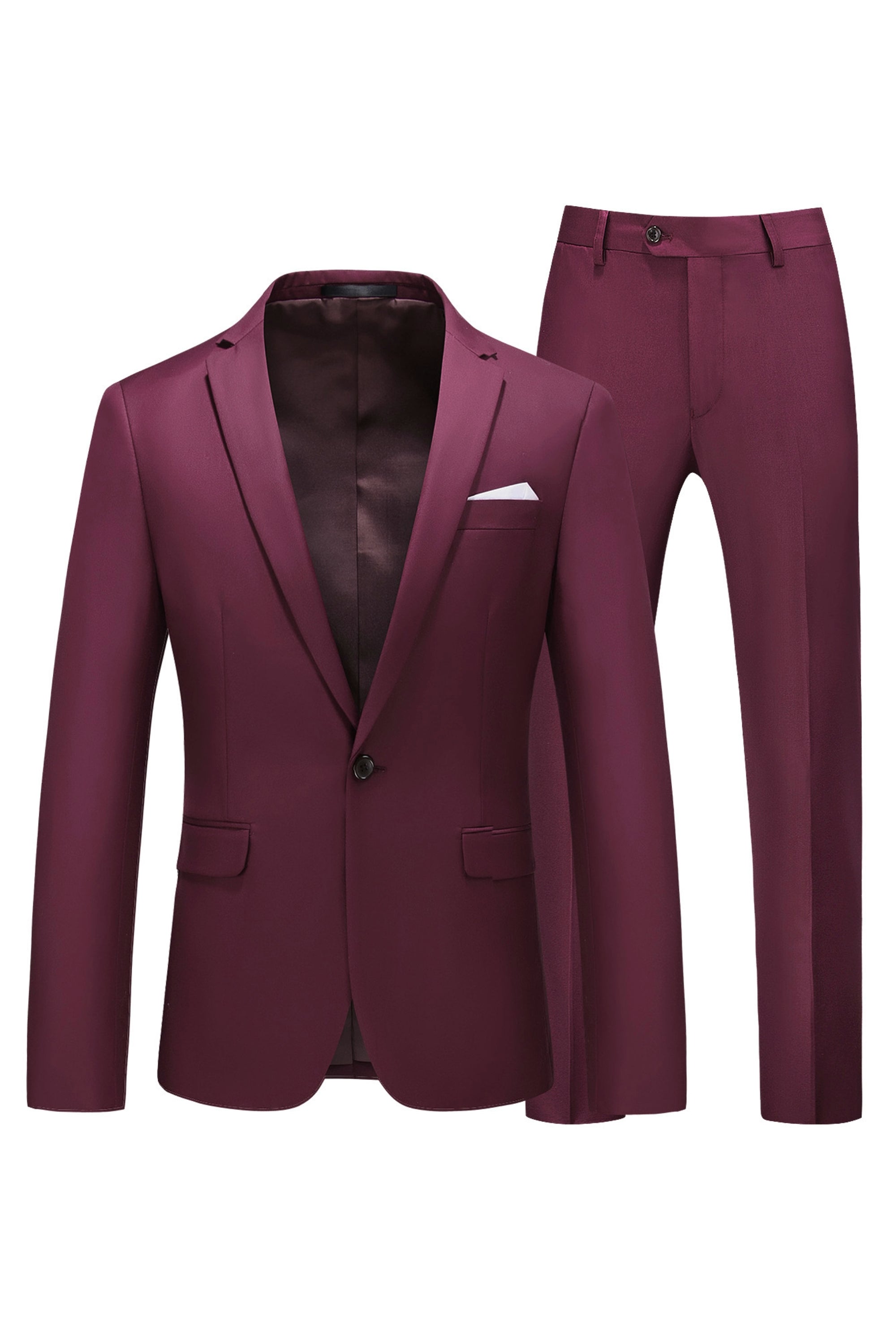 Regular Fit Viscose Business Suit