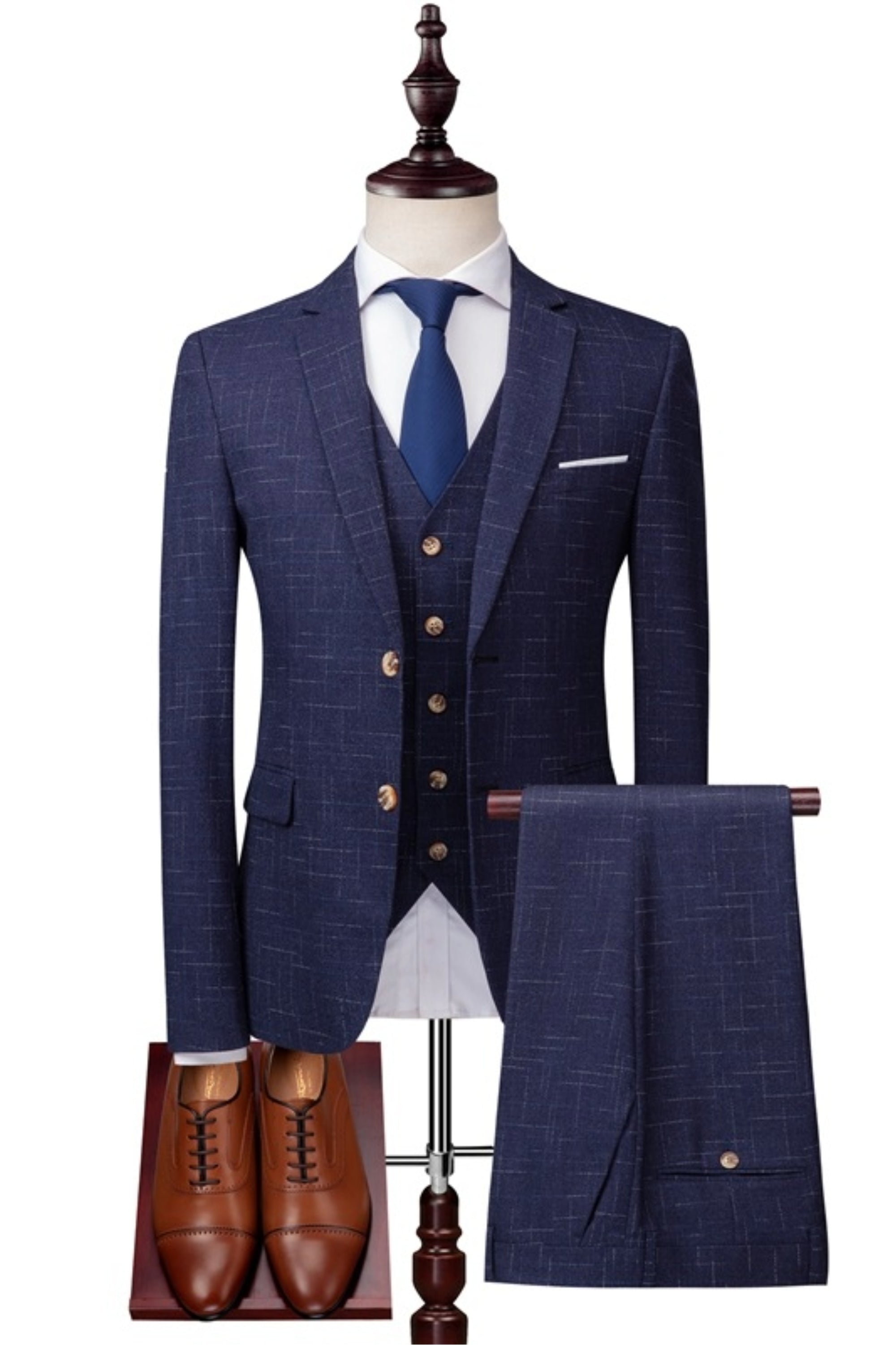 Slim Fit 2 Button Stretch Suit