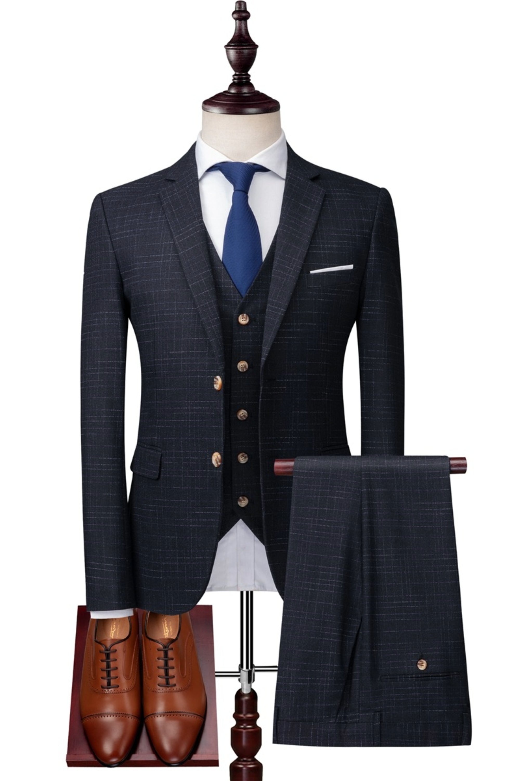 Slim Fit 2 Button Stretch Suit