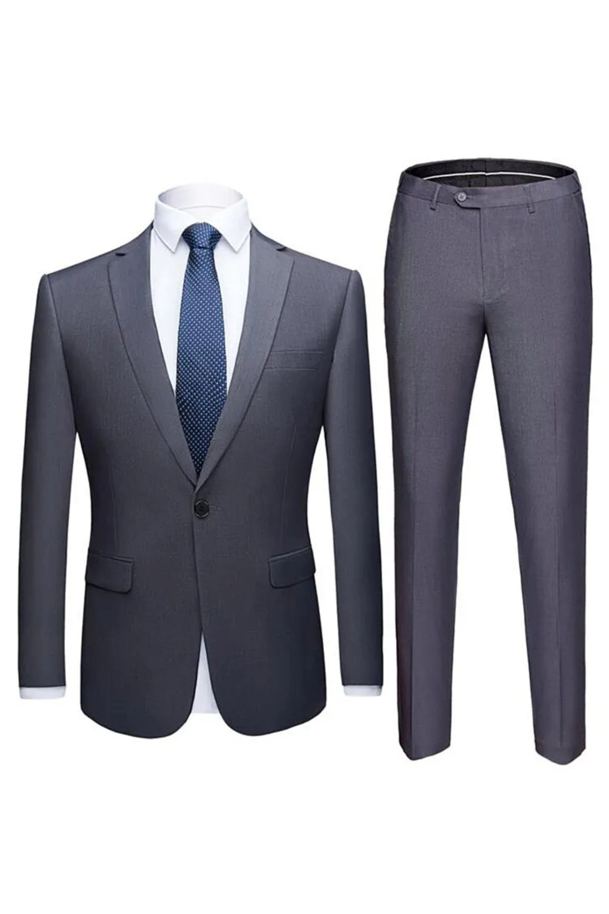 2 Piece Slim Fit Stretch Suit