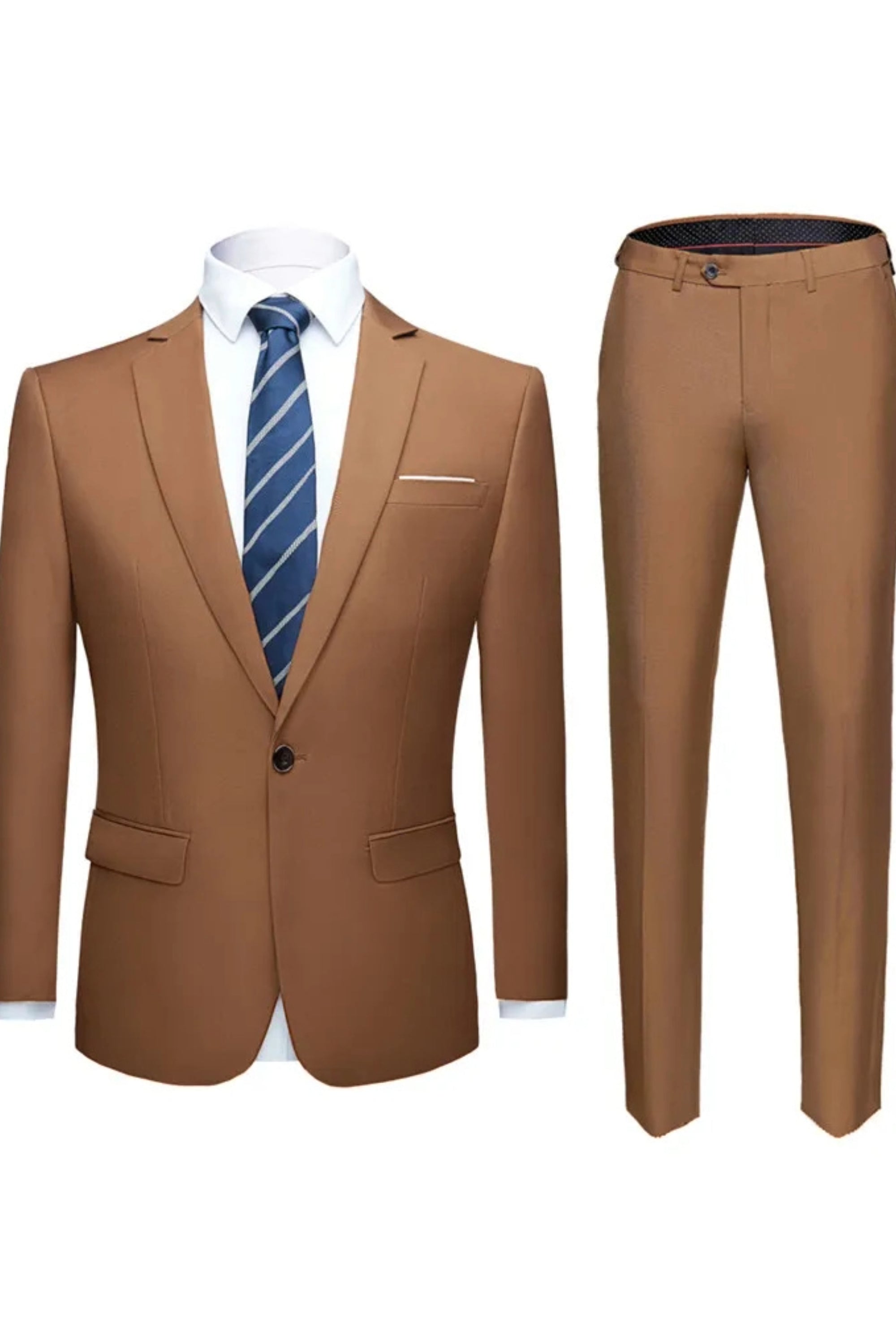 2 Piece Slim Fit Stretch Suit