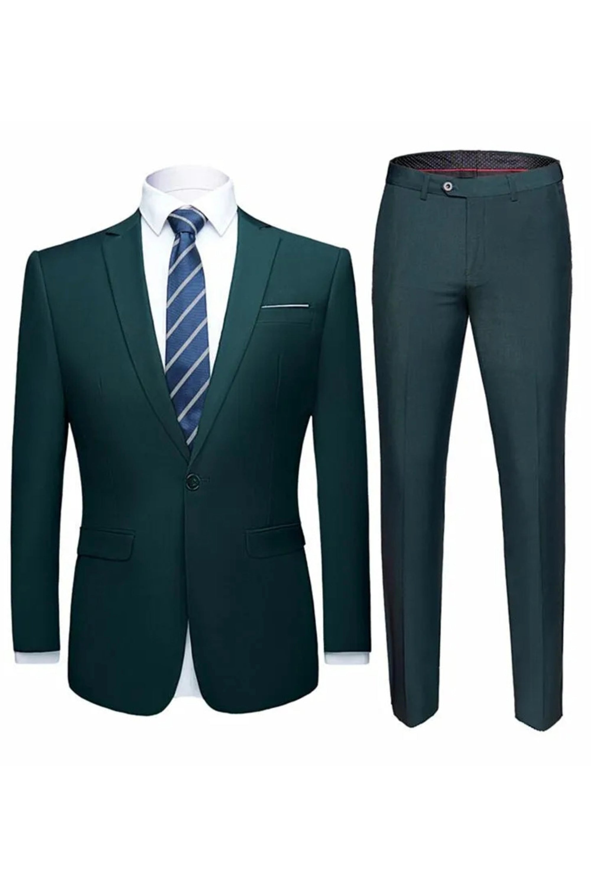 2 Piece Slim Fit Stretch Suit