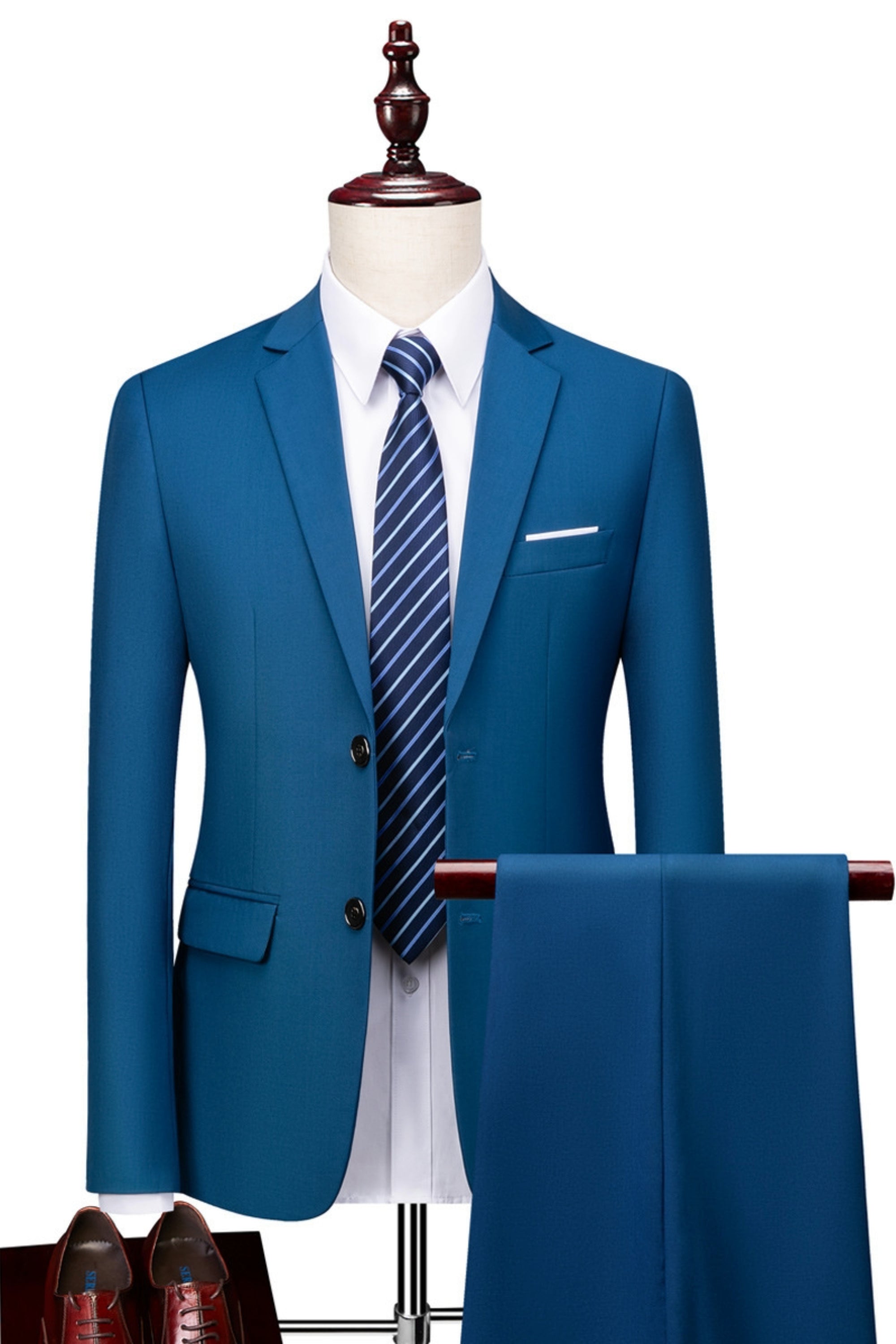 2 Piece Slim Fit Business Suit