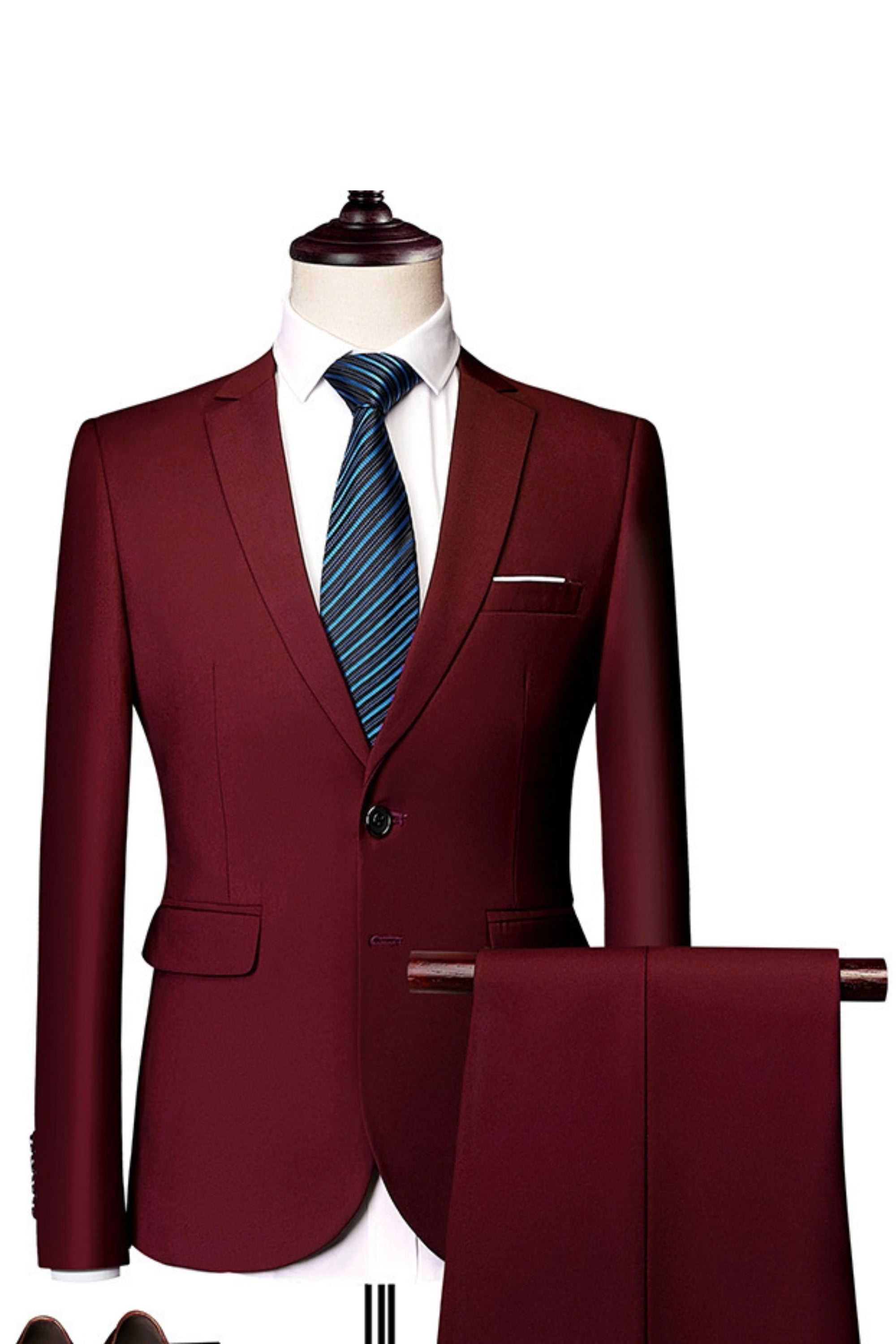 2 Piece Slim Fit Business Suit