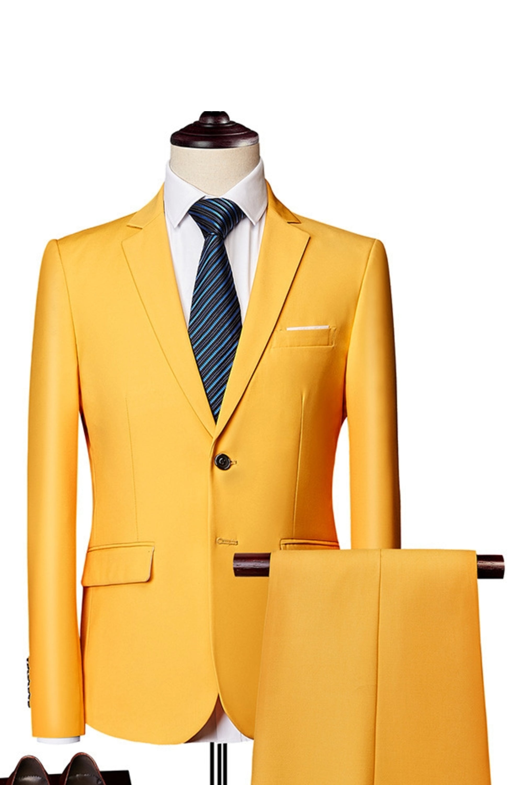 Slim Fit Stretch Summer Suit