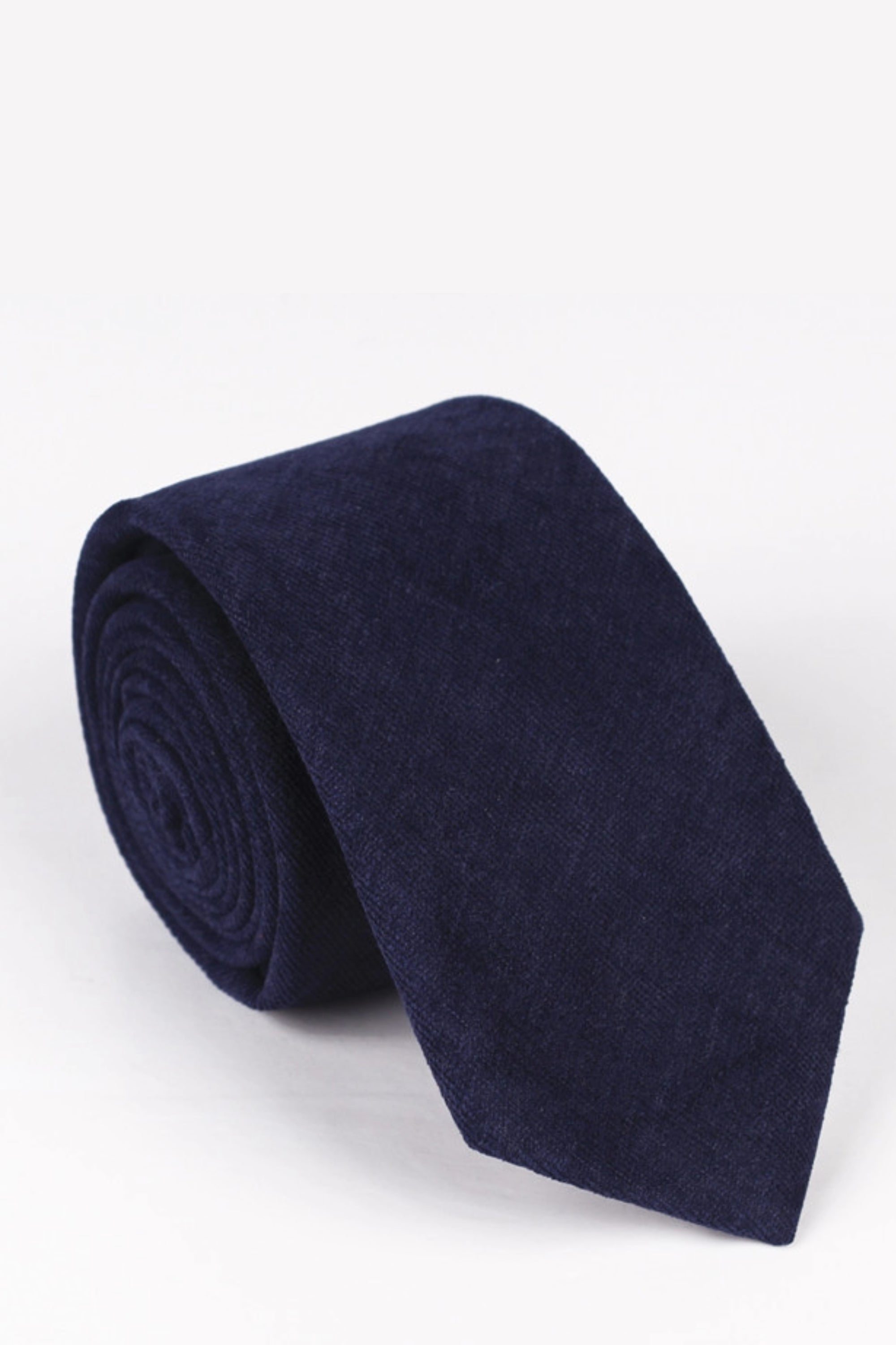 Casual Cotton Suede Tie